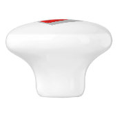 ラブハート折り紙ベクトルイラストレーション セラミックノブ (側面)