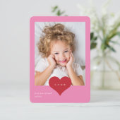 ラブハート教室フォトヴァレンティネス感謝していデイヨ サンキューカード (スタンド正面)