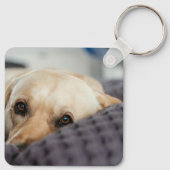 ラブハート文字と写真2 キーホルダー (裏面)