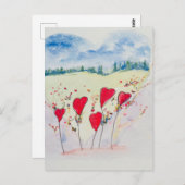 ラブハート永遠 ポストカード (正面/裏面)