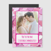 ラブハート紙吹雪文字バック磁気カード (正面/裏面)