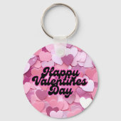 ラブハート紙吹雪I文字バック キーホルダー (裏面)