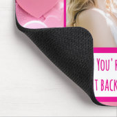 ラブハート紙吹雪I文字バック マウスパッド (コーナー)