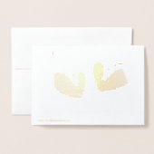 ラブハート記憶ピンクデスティニーズ 箔カード (裏面封筒付き)