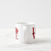 ラブハート エスプレッソカップ (裏面)