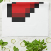 ラブハート キッチンタオル (折り畳み)