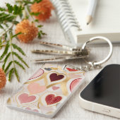 ラブハート キーホルダー (正面右)