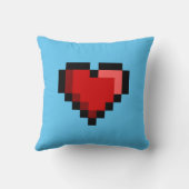 ラブハート クッション (裏面)