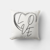 ラブハート クッション (正面)