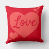 ラブハート クッション (裏面)