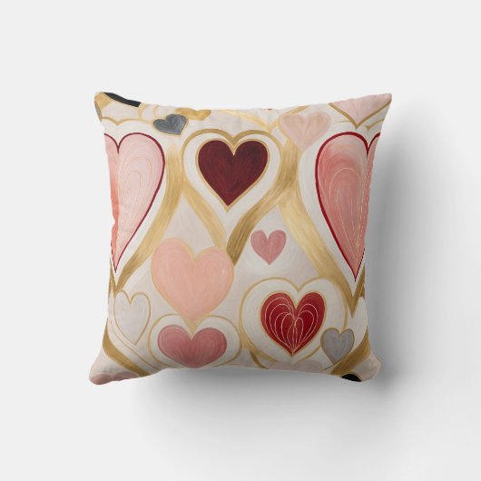 ラブハート クッション (裏面)