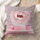 ラブハート クッション (ブランケット)