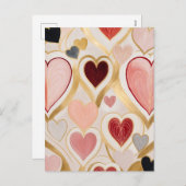 ラブハート シーズンポストカード (正面/裏面)