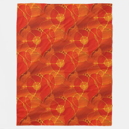 ラブハート – シームレスパターン9 フリースブランケット