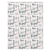 ラブハート テーブルクロス (正面)