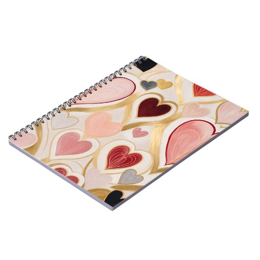 ラブハート ノートブック (左側)