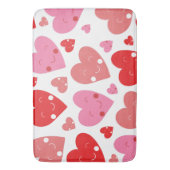 ラブハート バスマット (正面縦)