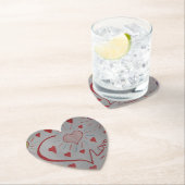 ラブハート ペーパーコースター (インサイチュ)