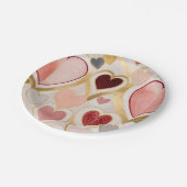 ラブハート ペーパープレート (アングル)