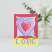 ラブハート ポストカード (スタンド正面)