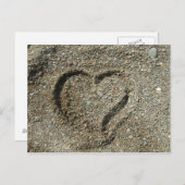 ラブハート ポストカード (正面/裏面)