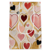 ラブハート ミディアムペーパーバッグ (裏面)