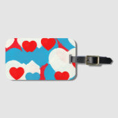 ラブハート ラゲッジタグ (正面横)