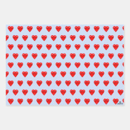 ラブハート ラッピングペーパーシート