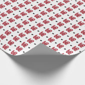 ラブハート ラッピングペーパー (角)