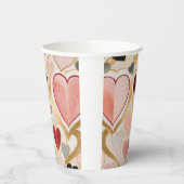 ラブハート 紙コップ (左)