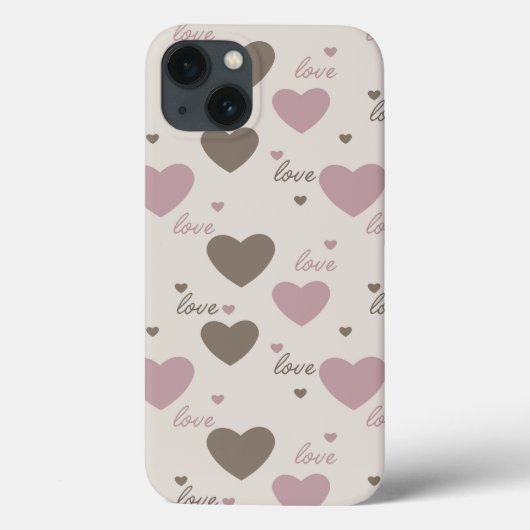 ラブハート Case-Mate iPhoneケース (裏面)