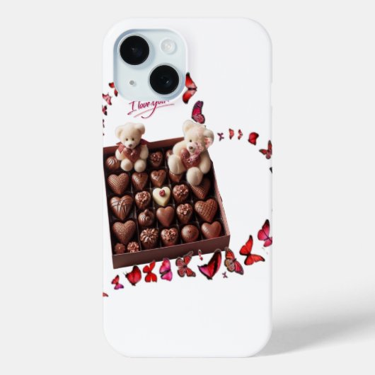 ラブハート Case-Mate iPhoneケース (裏面)
