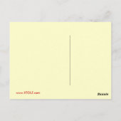 ラブハート- John 13:34 ポストカード (裏面)