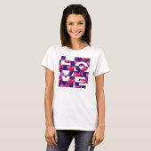 ラブハート Tシャツ (正面フル)