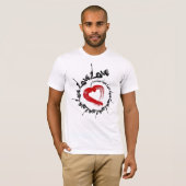 ラブハートTシャツ Tシャツ (正面フル)