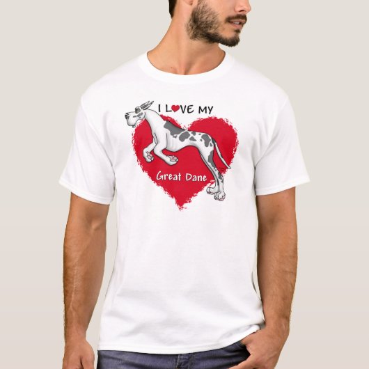 ラブハーレクイングレートダン Tシャツ (正面)