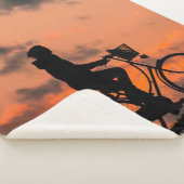 ラブバイクサイクリングサイクルスポーツフィットネス シェルパブランケット (3/4)