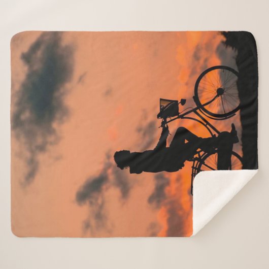 ラブバイクサイクリングサイクルスポーツフィットネス シェルパブランケット (正面(横))