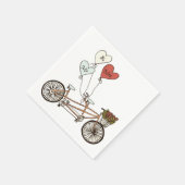 ラブバイク氏ミセス・紙・ナプキン スタンダードカクテルナプキン (角)