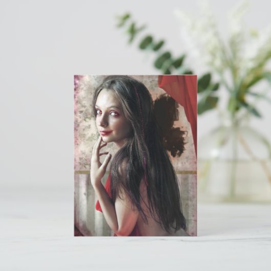 ラブバイト – はがき (スタンド正面)