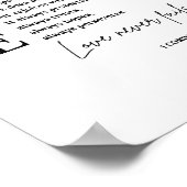 ラブバイブル聖句ウォールアート ポスター (角)