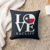 ラブバクリフテキサス州 クッション (ブランケット)