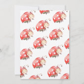 ラブバグの誕生日パーティーお礼カード サンキューカード (裏面)