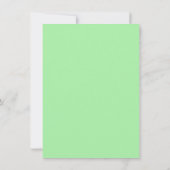 ラブバグアトラス甲虫の水色バレンタイン ノートカード (裏面)