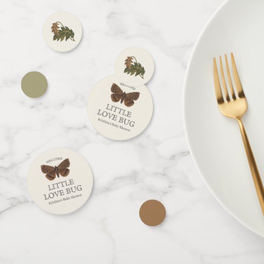 ラブバグウッドランド赤ちゃんシャワー コンフェッティ (グループ)