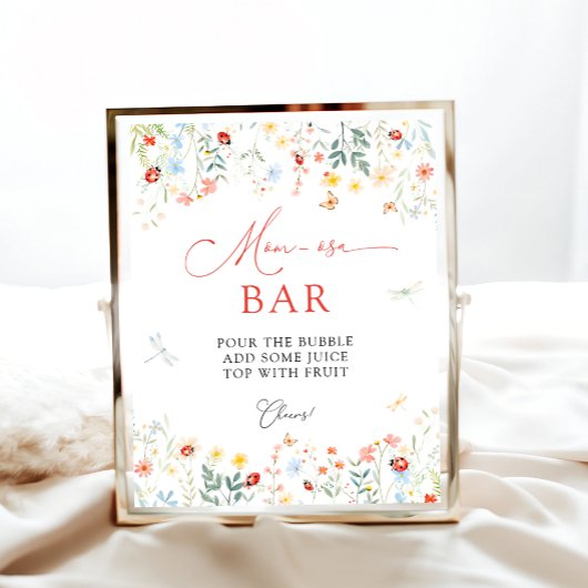 ラブバグガーデンベビーシャワーママモサバー ポスター