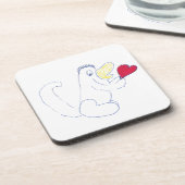 ラブバグコルクコースター コースター (左側)