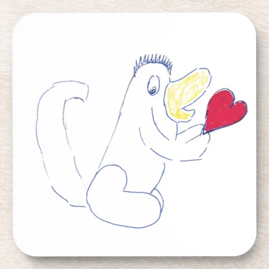 ラブバグコルクコースター コースター (正面)