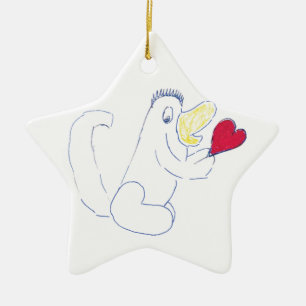 ラブバグスターセラミッククリスマスオーナメント セラミックオーナメント