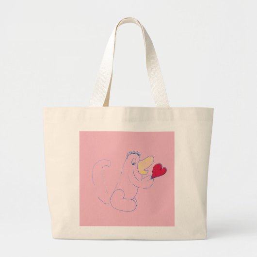 ラブバグトートバッグ ラージトートバッグ (正面)
